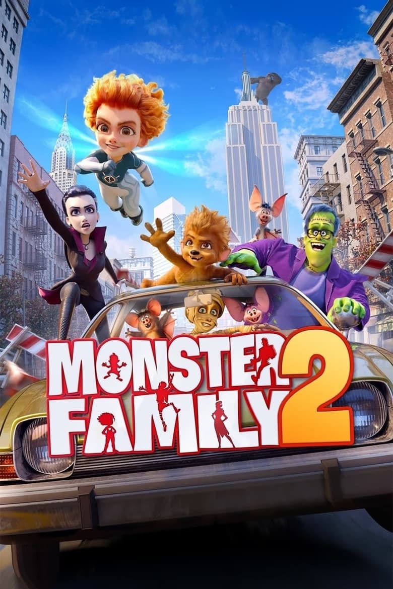 دانلود انیمیشن Monster Family 2 2021 خانواده هیولاها ۲